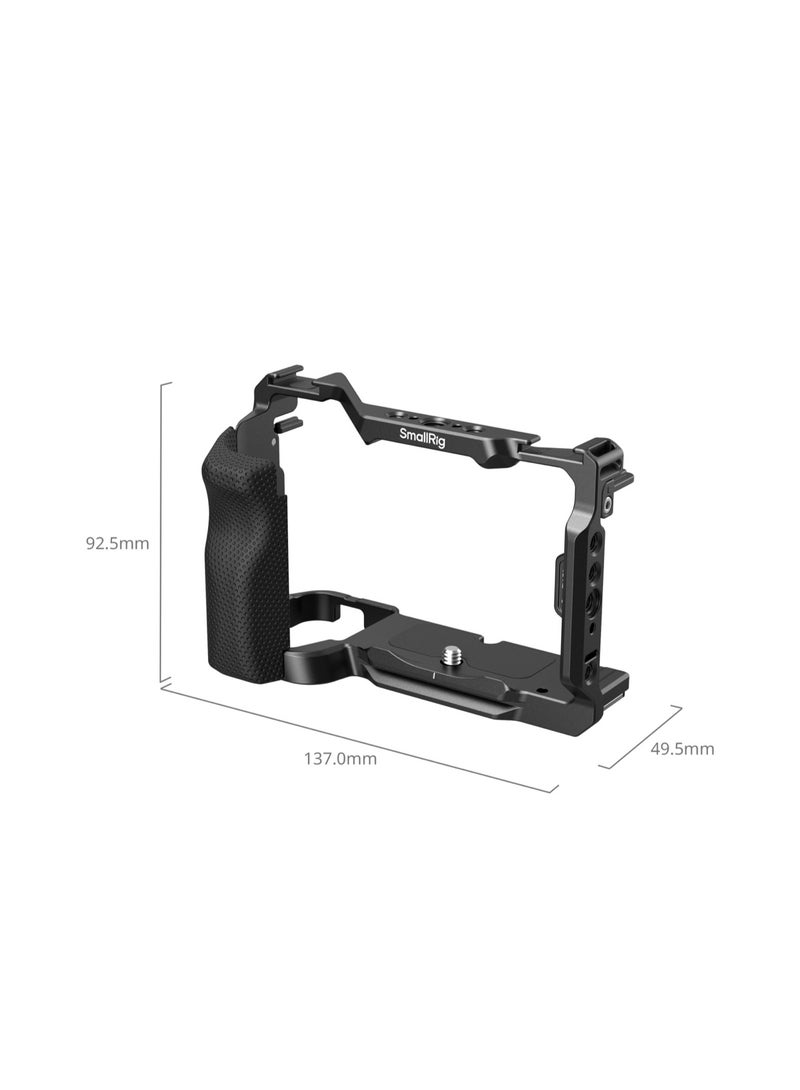 SmallRig 4257B Cage Kit for Sony ZV‑E1 – Full Camera Cage with Silicone Grip, HDMI Cable Clamp and Arca‑Swiss Baseplate - Image 2